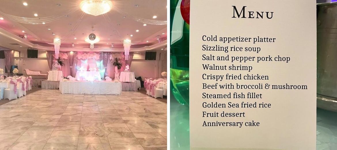 Golden Sea Restaurant & Banquet Menu